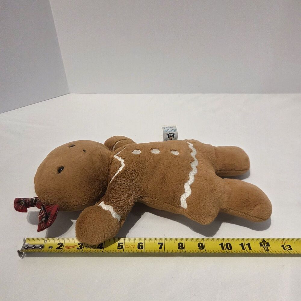 Jellycat Amuseable Large Jolly Gingerbread Ruby 12” Tall Girl Stuffed Plush - Picture 7 of 7